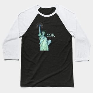 Rise Up. Baseball T-Shirt